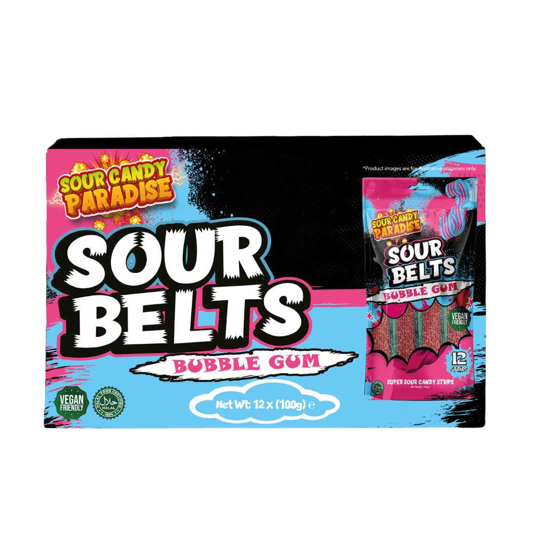Sour Candy Paradise Sour Belts