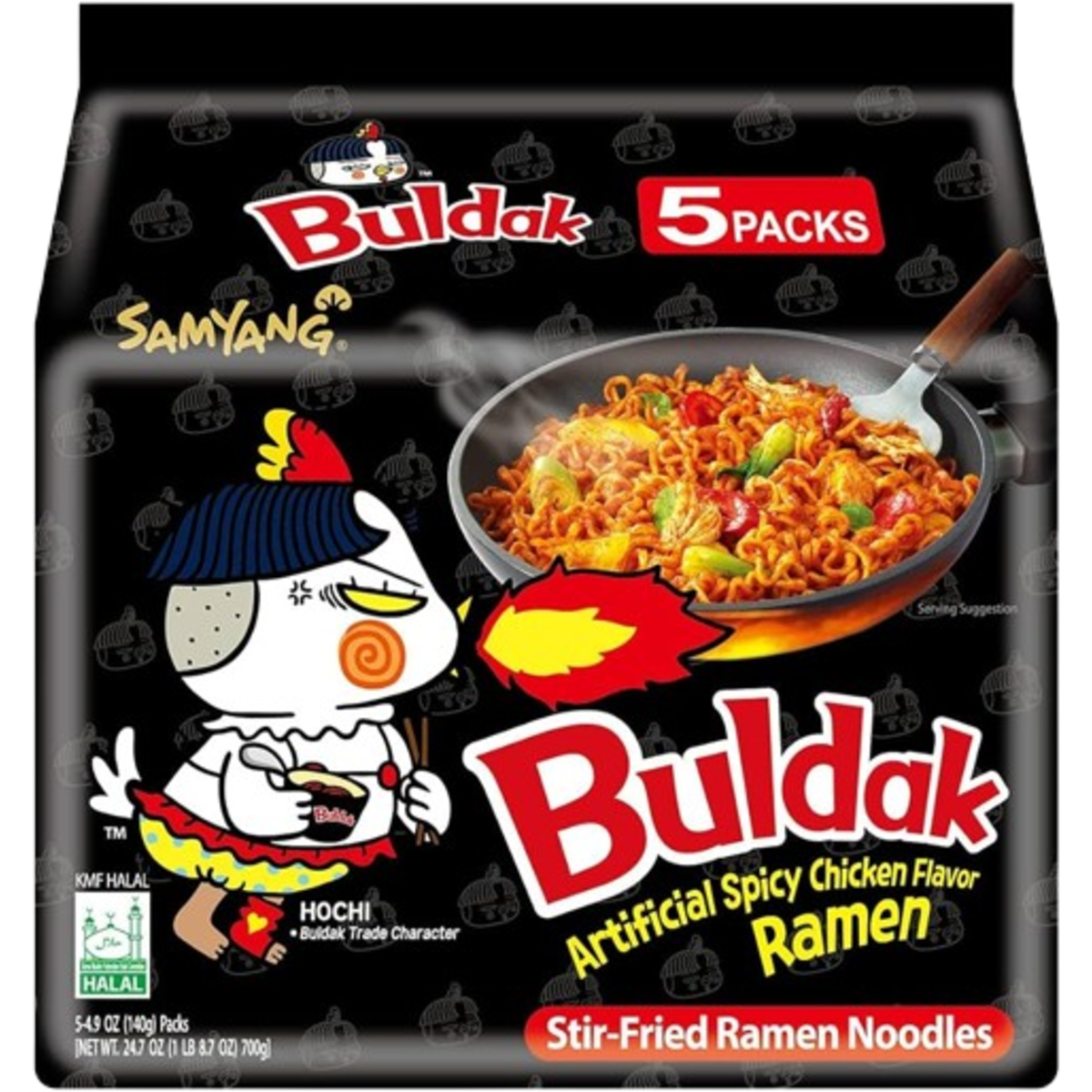 Samyang Buldak Black Spicy Noodles