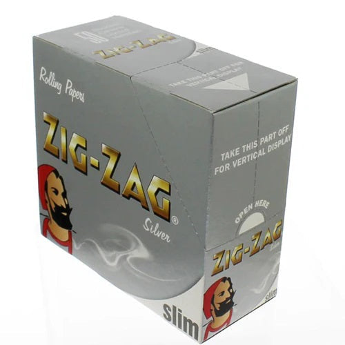 Zig Zag Silver King Size Paper (Pack of 50)