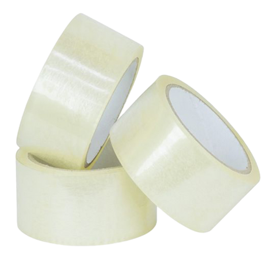TAPE-IT 2" CLEAR TAPE 48mm x 40mm (6)
