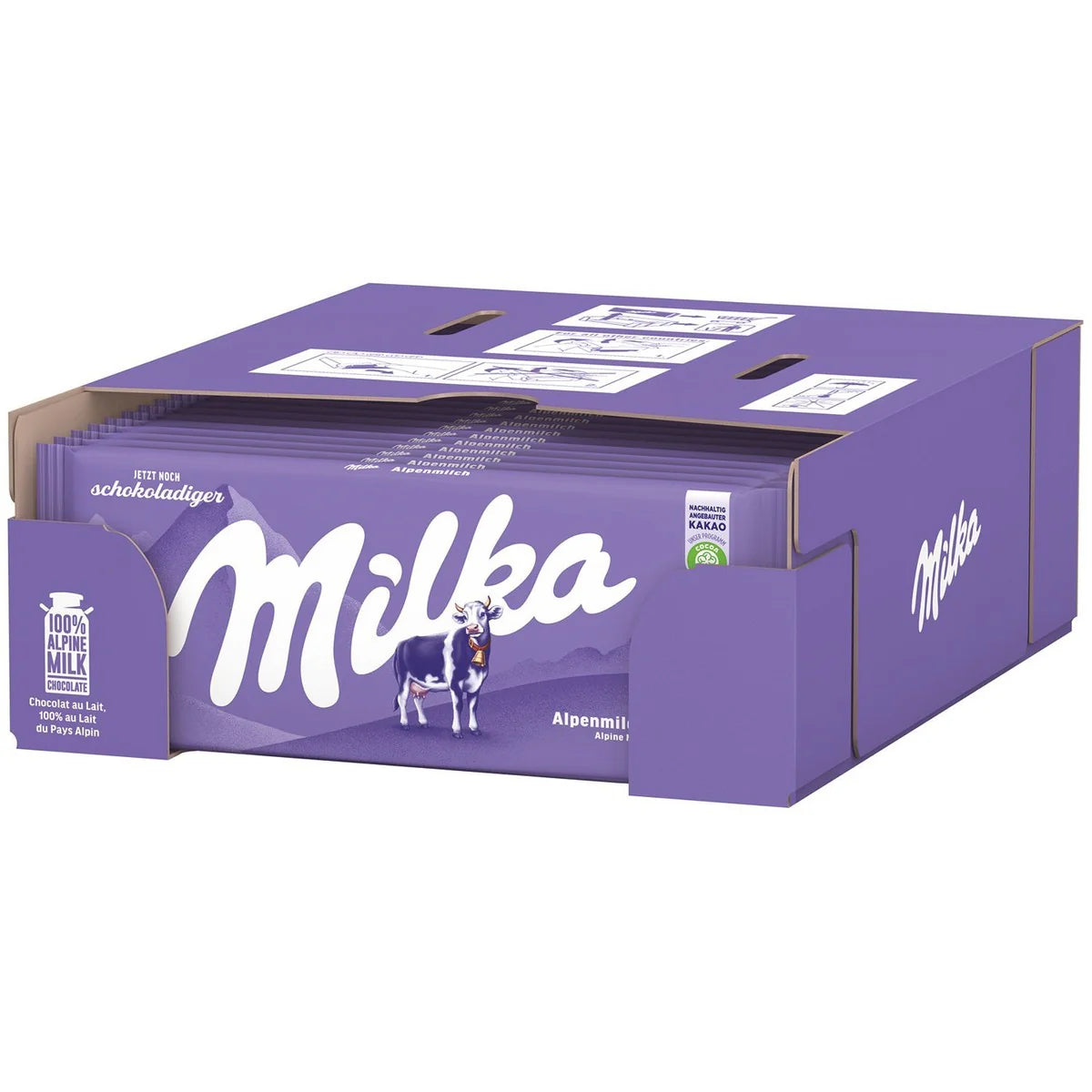 MILKA CHOCOLATE RAISIN & NUTS