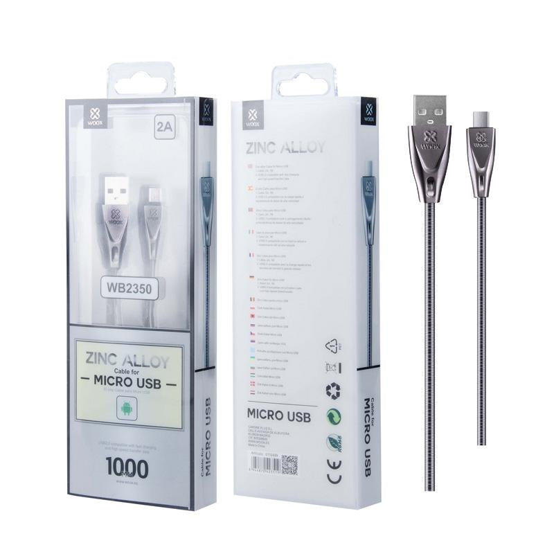 WOOX WB2350 CHARGE CABLE FOR MICRO, BLACK