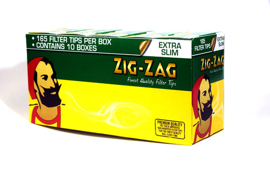 Zig Zag Extra Slim Filter Tips (Pack of 10)