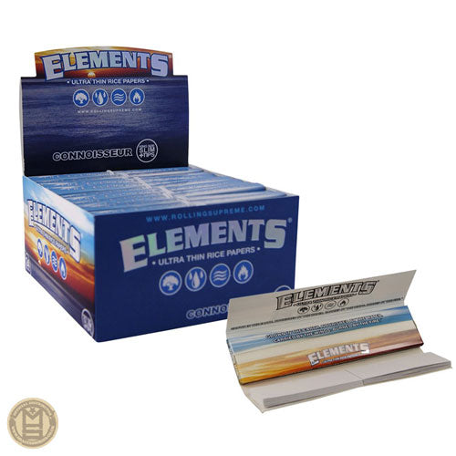 ELEMENTS BLUE CONNOISSEUR PAPERS + TIPS - 24 PACK