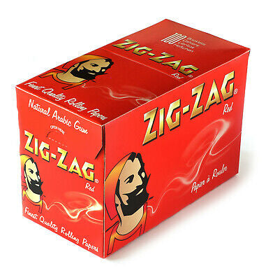 Zig Zag Red Standard Size Paper (Pack of 100)