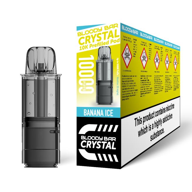 BLOODY BAR CRYSTAL 10K PREFILLED POD
