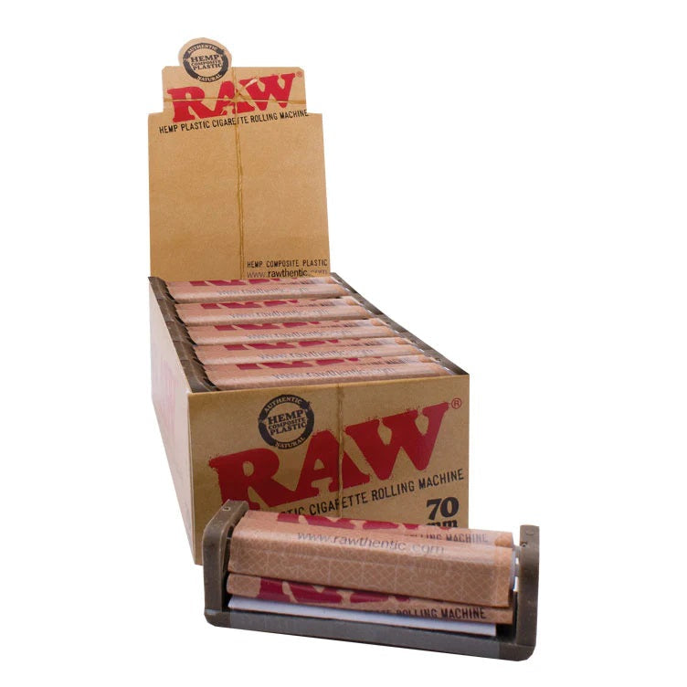 Raw Cigarette Rolling Machine Plastic King Size 110mm Pack of 12