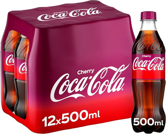Coca Cola Cherry 500ml GB (Pack Of 12)
