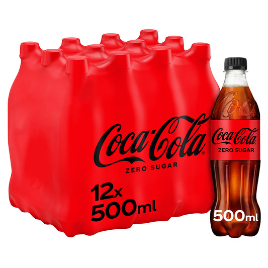 Coca Cola Zero Sugar 500ml GB (Pack Of 12)