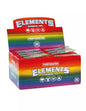 ELEMENTS RAINBOW CONNOISSEUR PAPERS + TIPS - 24 PACK