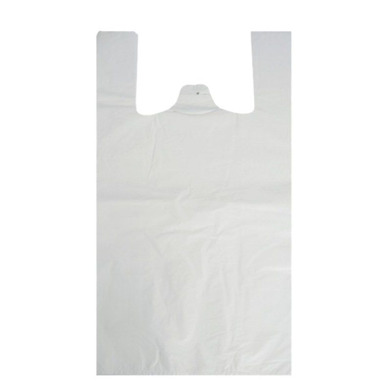 White Bottle Carrier Bags Box