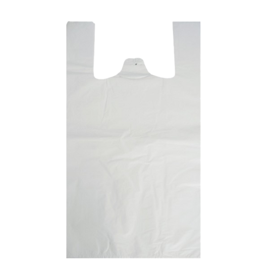 White Bottle Carrier Bags Box