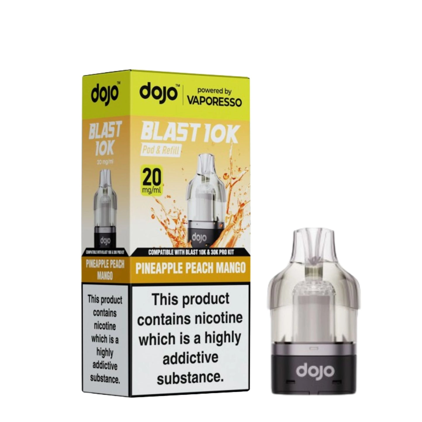 DOJO BLAST 10K / 30K REPLACEMENT PODS PACK OF 5