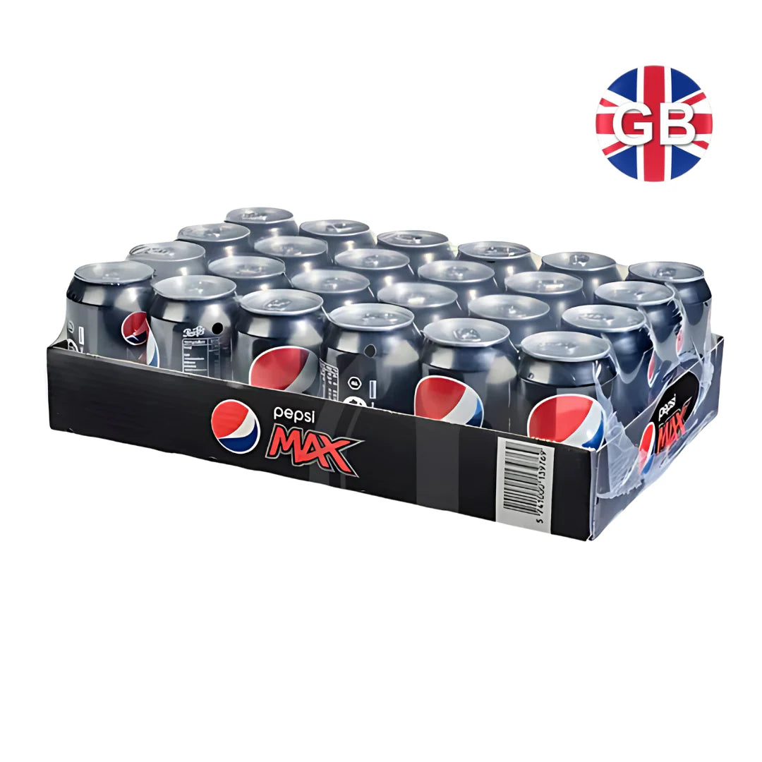 Pepsi Max Cans GB (Pack Of 24)