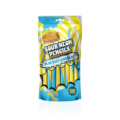 Sour Candy Paradise Sour Neon Pencils 130g - Pack of 12
