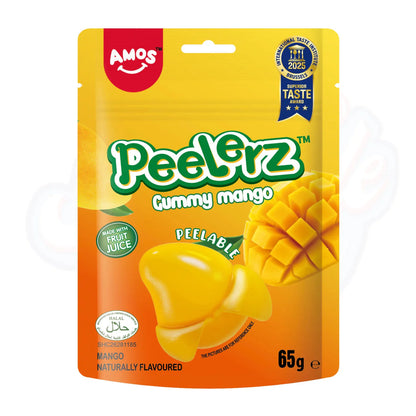 Amos Peelerz Gummy Bag 65g - Pack of 12 (Halal)