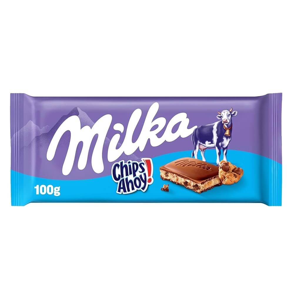 MILKA CHOCOLATE CHIPS AHOYZ 22x100g