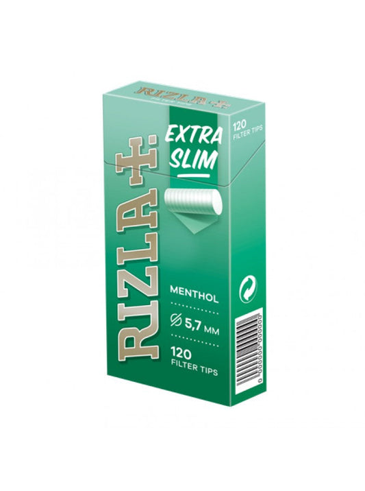 Rizla Menthol Extra Slim Tips (Pack of 24)