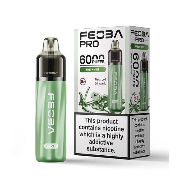 FEOBA PRO PLUS 10K PREFILLED VAPE KIT (Pack of 5)