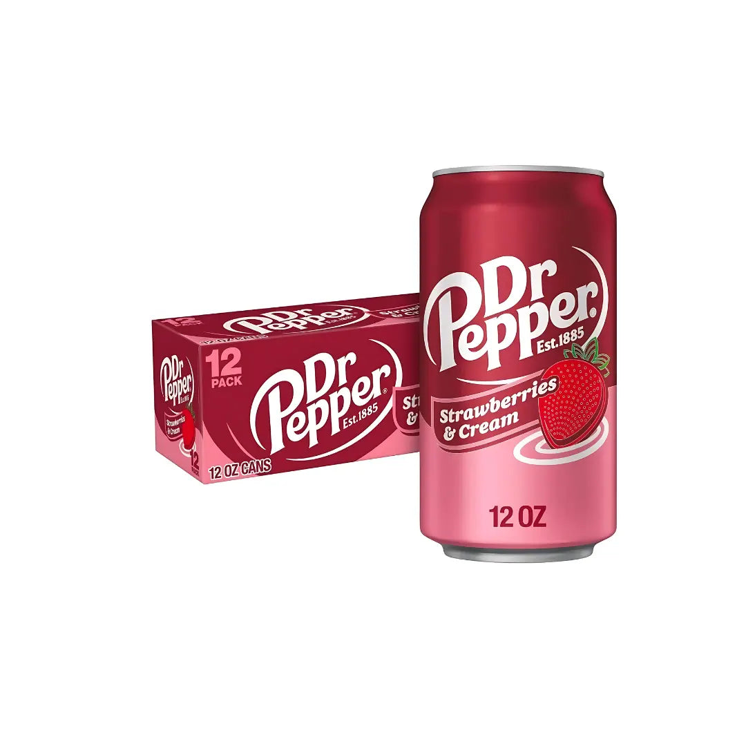 Dr Pepper (American) 12fl oz/355ml - Pack of 12