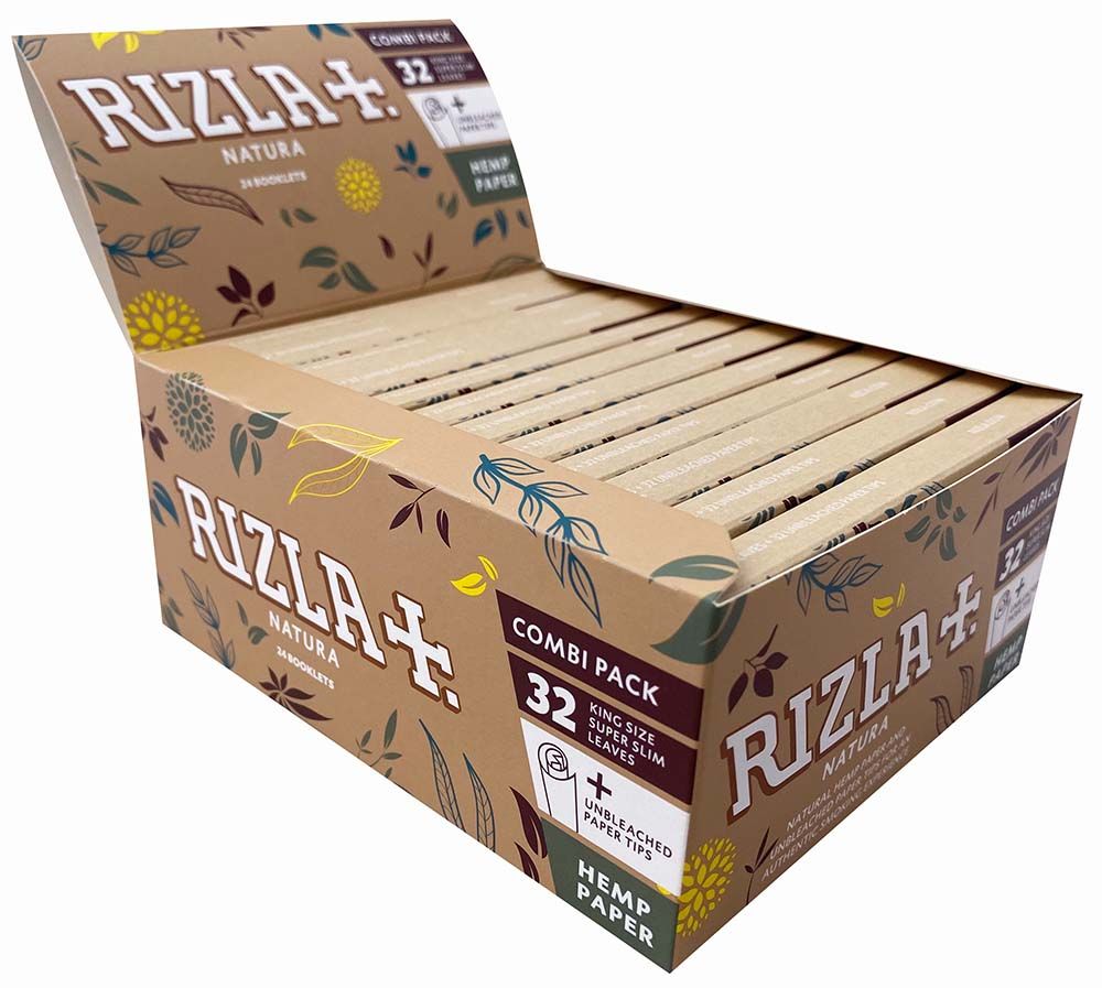 Rizla King Size Natura Paper - Combi Pack (Pack of 24)