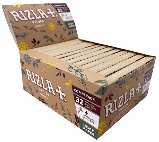 Rizla King Size Natura Paper - Combi Pack (Pack of 24)