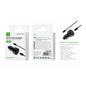 Woox MX0143 PD+QC Car Charger, QC18W+PD20W with TypeC to TypeC cable, Black