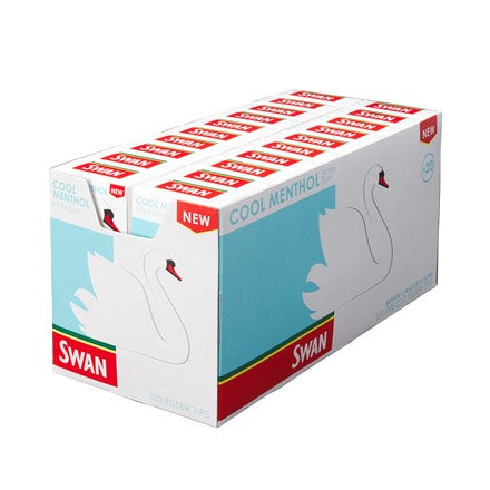 Swan Cool Menthol Extra Slim 120's Tips