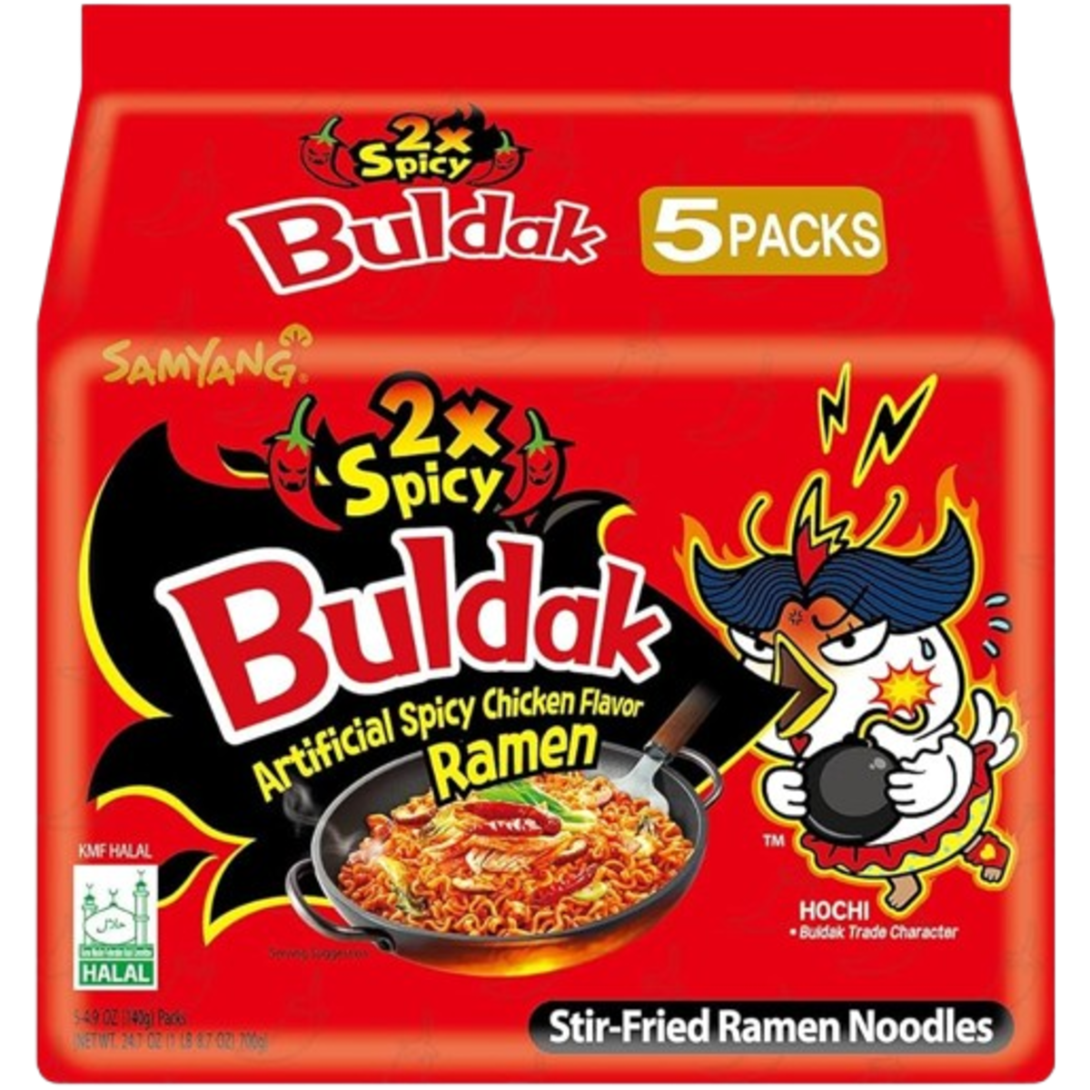 Samyang Buldak 2x Spicy Hot Chicken Noodles