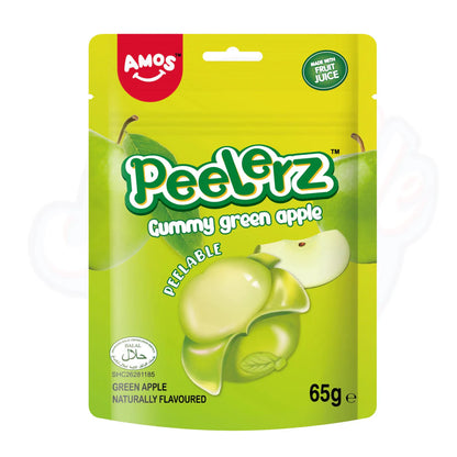 Amos Peelerz Gummy Bag 65g - Pack of 12 (Halal)