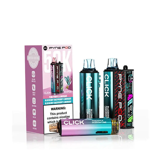 Pyne Pod Click 50K Pre-Filled Pod Kit (Pack of 5)
