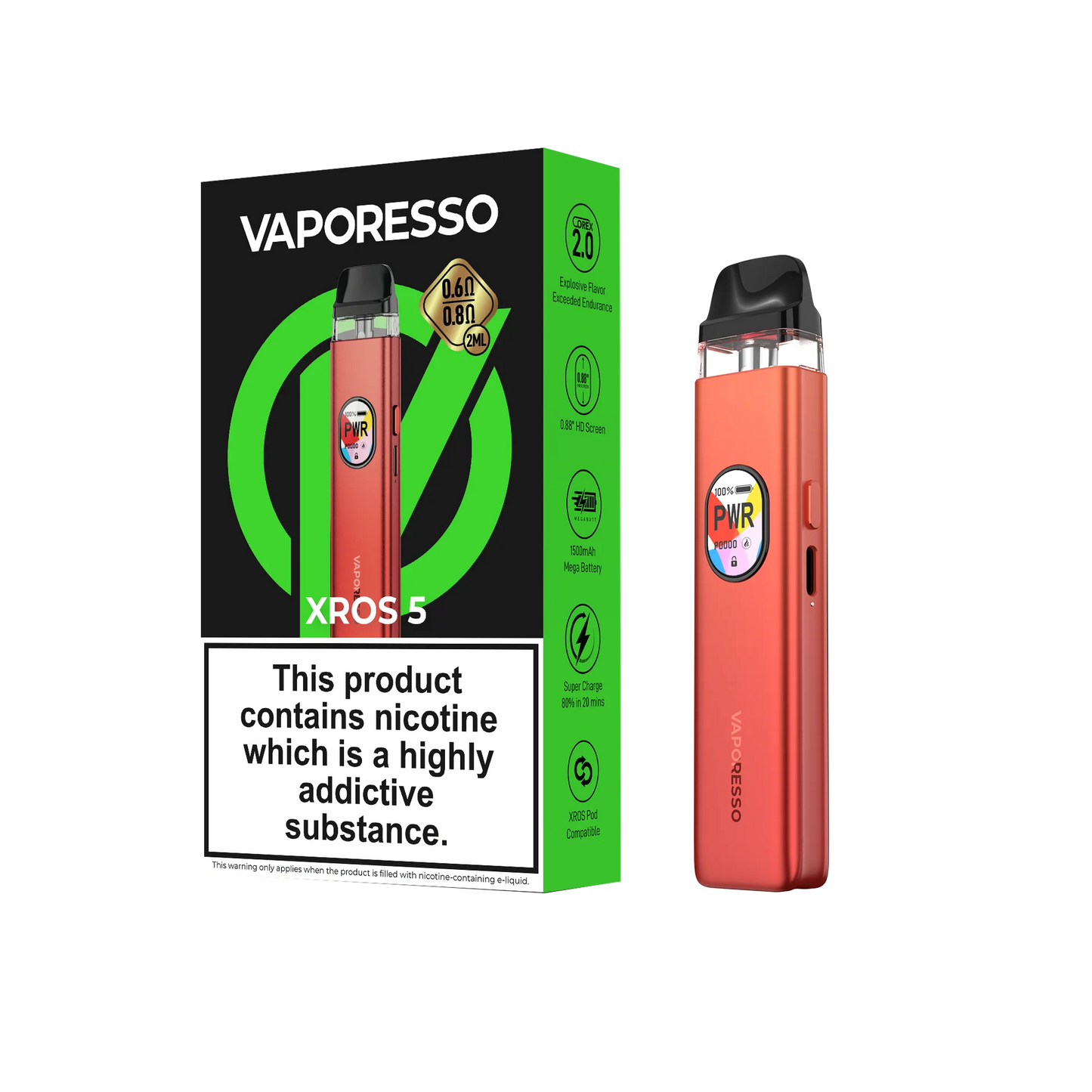 Vaporesso Xros 5 Pod Kit (Pack of 1)