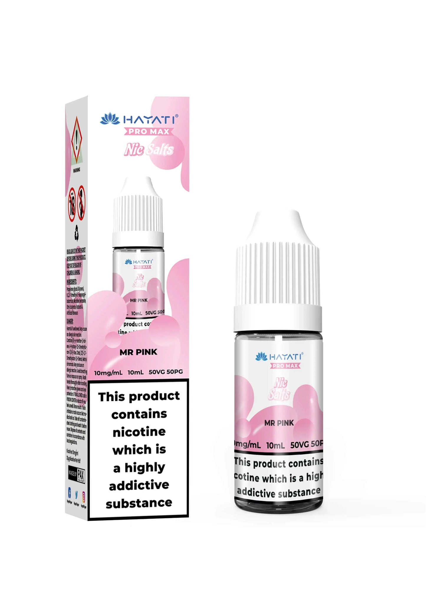 Hayati Pro Max Nic Salts 20mg (Pack of 10)