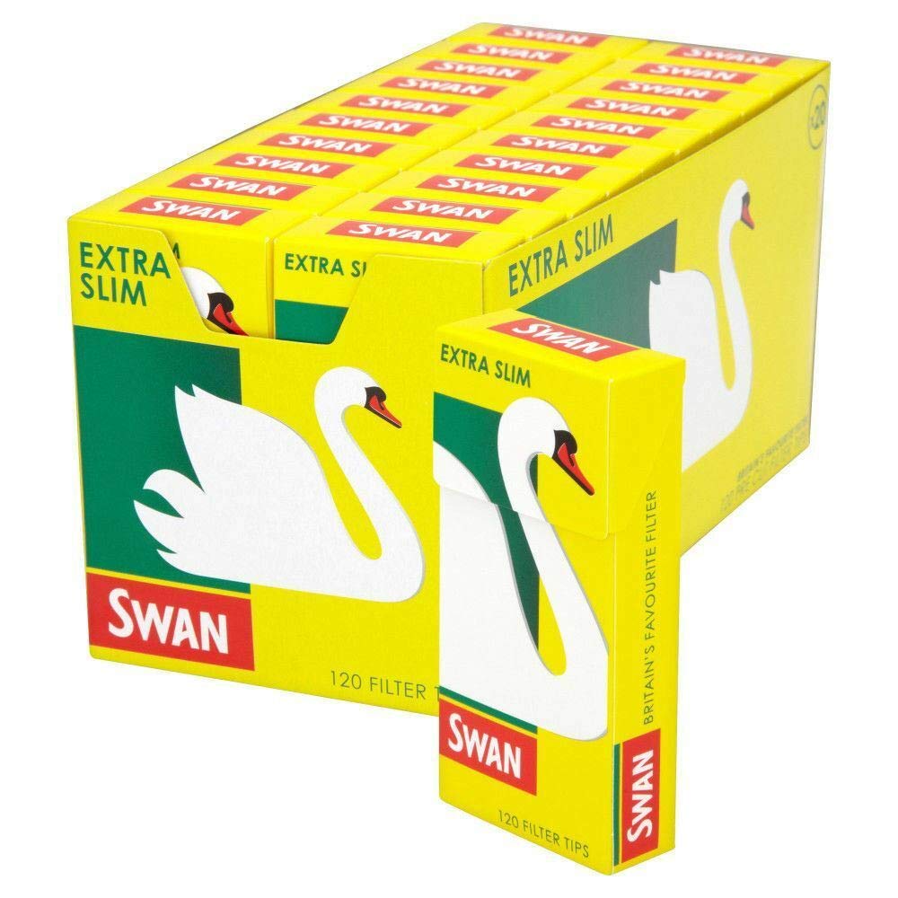 Swan Extra Slim Rolling Tips (Pack of 20)