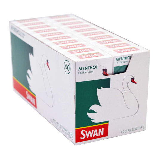 Swan Menthol Extra Slim Tips (Pack of 20)