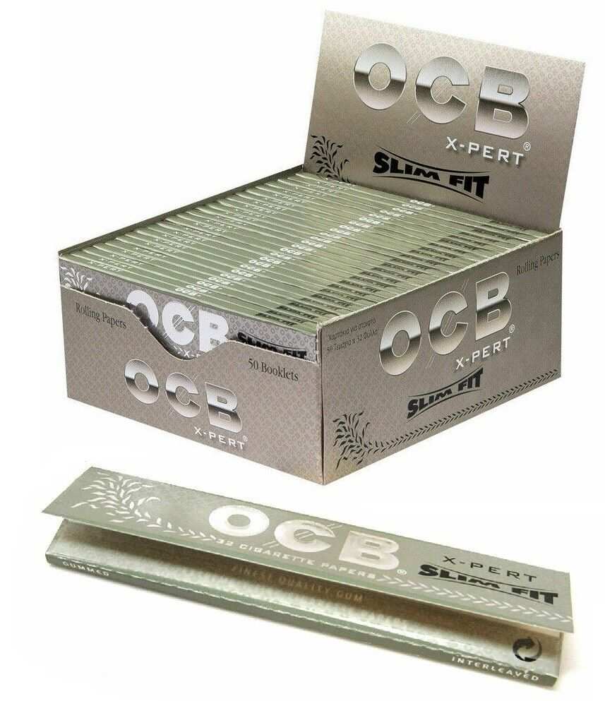OCB XPERT Silver Slim King Size Paper