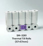 PCC Thermal Till Rolls 57 x 57mm 10 Rolls SM- 3261