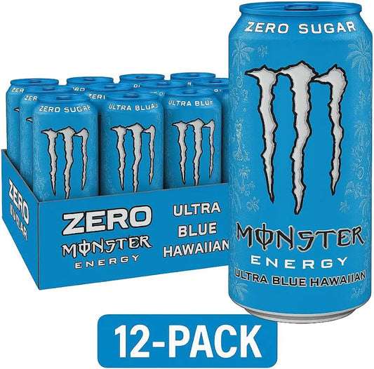 Monster Ultra Blue Hawaiin Canadian 12x414ml