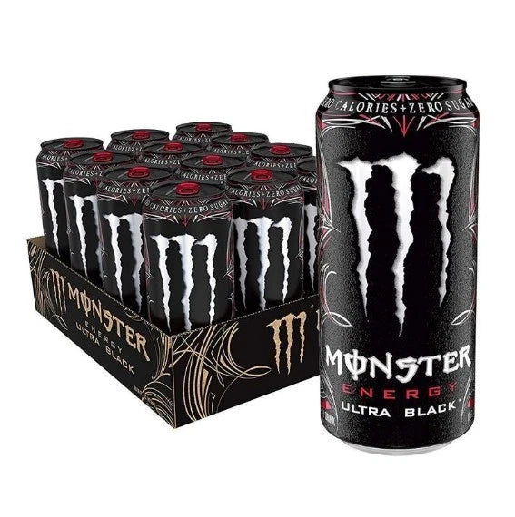 Monster Energy Ultra Black 12x500ml