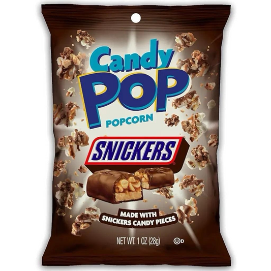 Candy Pop Snickers American Popcorn 12x149g