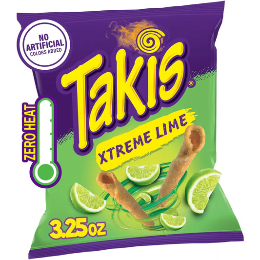 Takis Xtreme Lime 20x3.25oz
