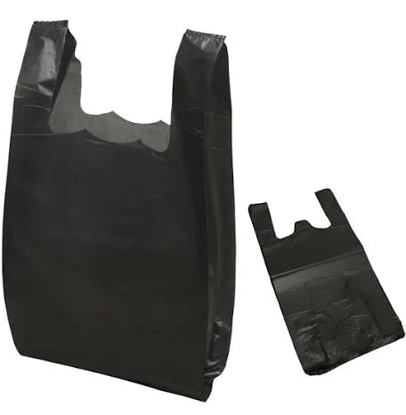 Black Bottle Carrier Bags Box