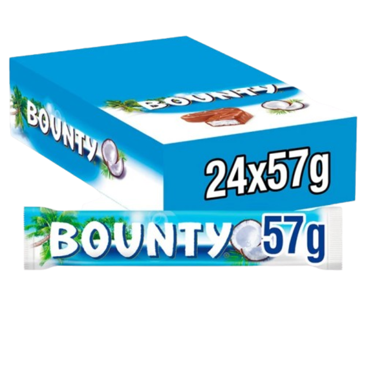 BOUNTY CHOCOLATE 24x57g