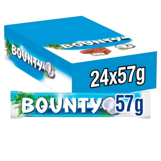 BOUNTY CHOCOLATE 24x57g