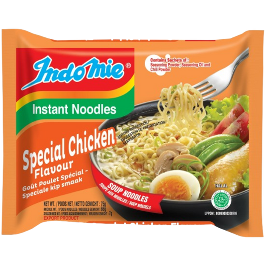 INDOMIE SPECIAL CHICKEN NOODLES 8x(5x75g)