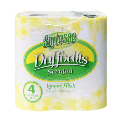 SOFTESSE DAFFODIL SCENTED 10x4PK 2PLY TOILET ROLLS
