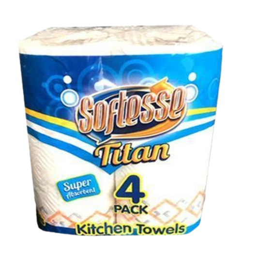SOFTESSE TITAN K/TOWEL 6x4pk