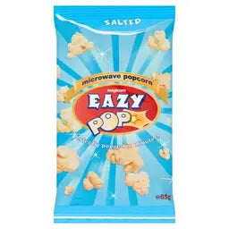EAZY POPCORN SALTED BLUE 16X85GR