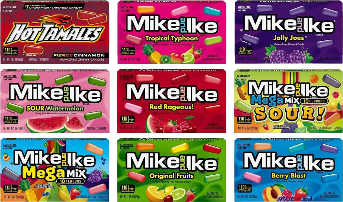 Mike and Ike 4.25oz/120.4g - Pack of 12