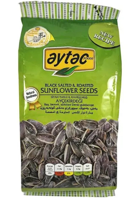 AYTAC SUNFLOWER SEED LARGE GREEN 12X250G PM 1.99